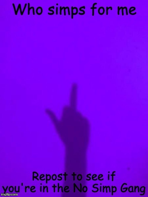 s i m p | image tagged in yes | made w/ Imgflip meme maker