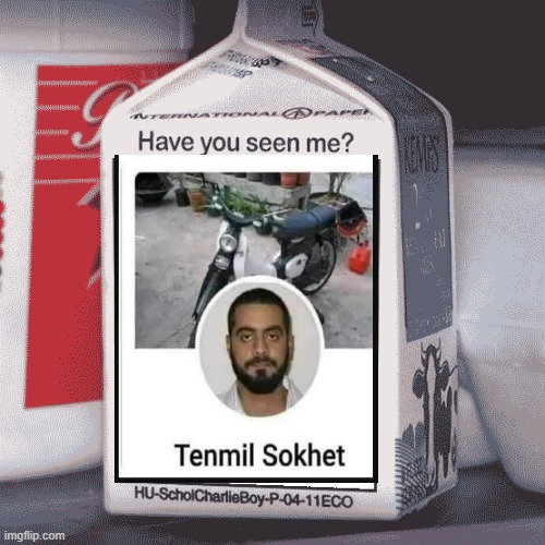 Missing Person | image tagged in missing person | made w/ Imgflip meme maker