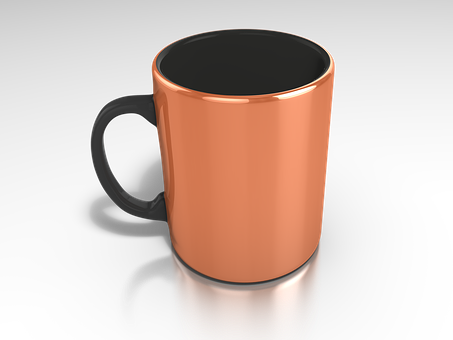 High Quality Copper mug Blank Meme Template