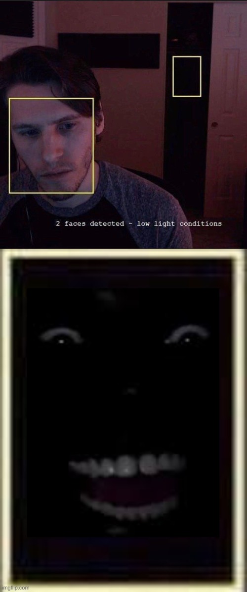 Look Out | image tagged in look out,behind you,black guy in the dark | made w/ Imgflip meme maker