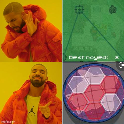 So Alot Of people Commented On My "weapons task or shields task?" And They Liked Shields More. So A Special MEME For You Fuys | image tagged in memes,drake hotline bling | made w/ Imgflip meme maker