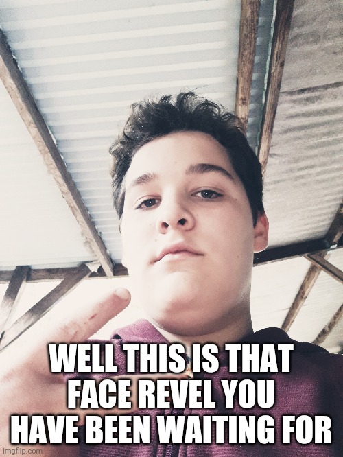 WELL THIS IS THAT FACE REVEL YOU HAVE BEEN WAITING FOR | made w/ Imgflip meme maker