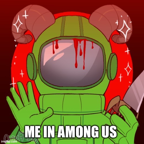 Ask or dare my among us oc Weird Crab | made w/ Imgflip meme maker