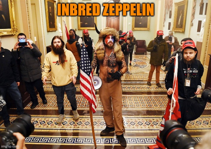 DC Capital Hill Riot | INBRED ZEPPELIN | made w/ Imgflip meme maker