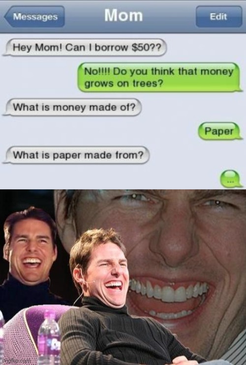 I'm doing another one of these... | image tagged in tom cruise laugh | made w/ Imgflip meme maker