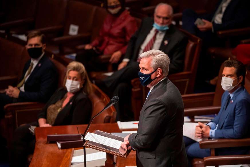 Kevin McCarthy impeachment Blank Meme Template