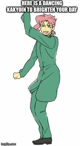 Dancing kakyoin - Imgflip