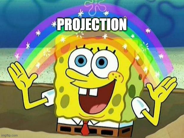 SpongeBob projection 
