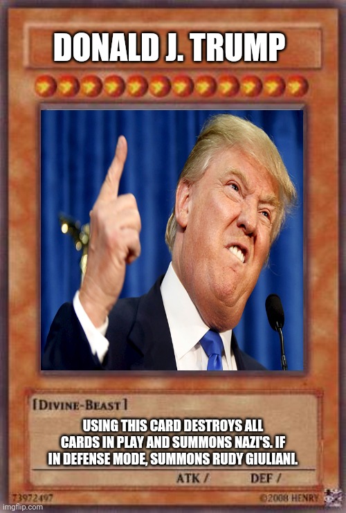 I summon Donald J. Trump - Imgflip