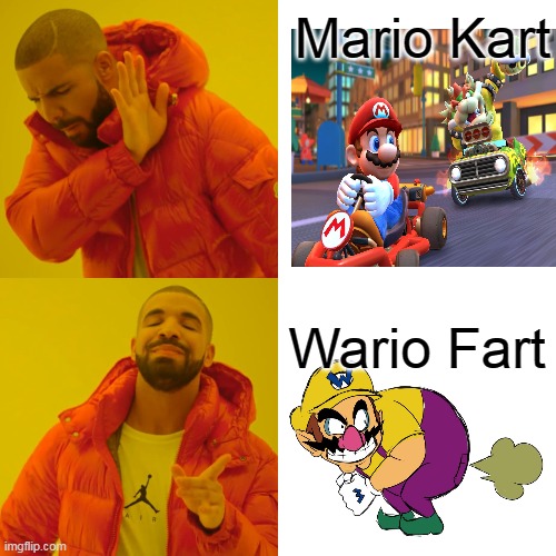 wario fart gif