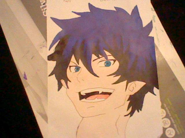 Rin Okumura drawing | made w/ Imgflip meme maker