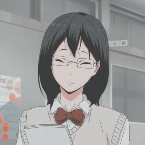 Kiyoko Smiling Blank Meme Template