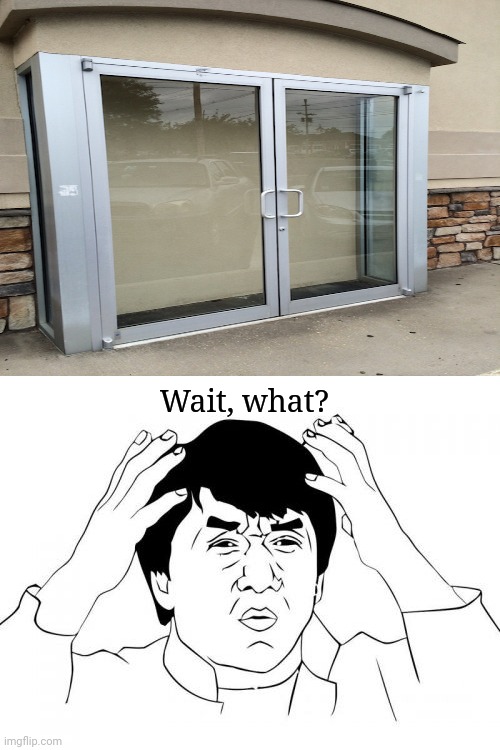 Construction fail | Wait, what? | image tagged in memes,jackie chan wtf,you had one job,task failed successfully,funny,design fails | made w/ Imgflip meme maker