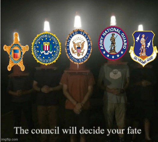 The council will decide your fate | image tagged in the council will decide your fate | made w/ Imgflip meme maker