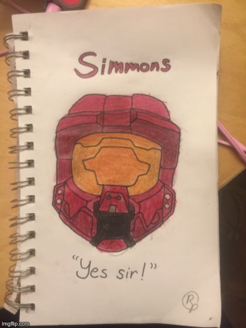 Simmons | image tagged in simmons,drawing | made w/ Imgflip meme maker