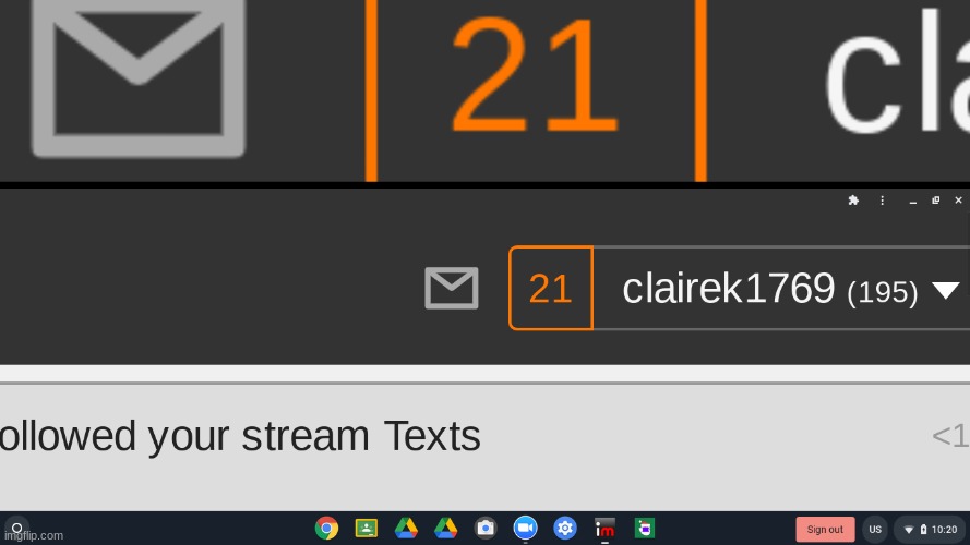 Turns out the 21 notifications just turned out to be people joining streams | image tagged in 21,notifications,streams | made w/ Imgflip meme maker