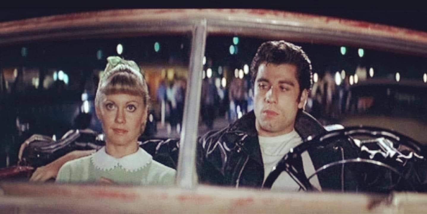 Grease Danny and Sandy Blank Meme Template