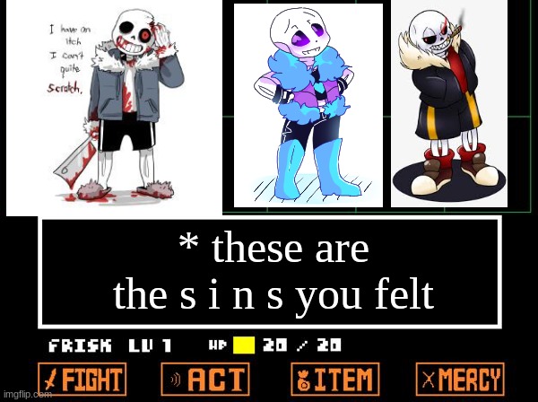 Undertale sinful Memes & GIFs - Imgflip