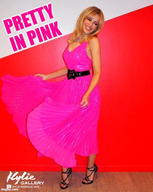 Kylie pretty in pink | PRETTY IN PINK | image tagged in kylie pink | made w/ Imgflip meme maker