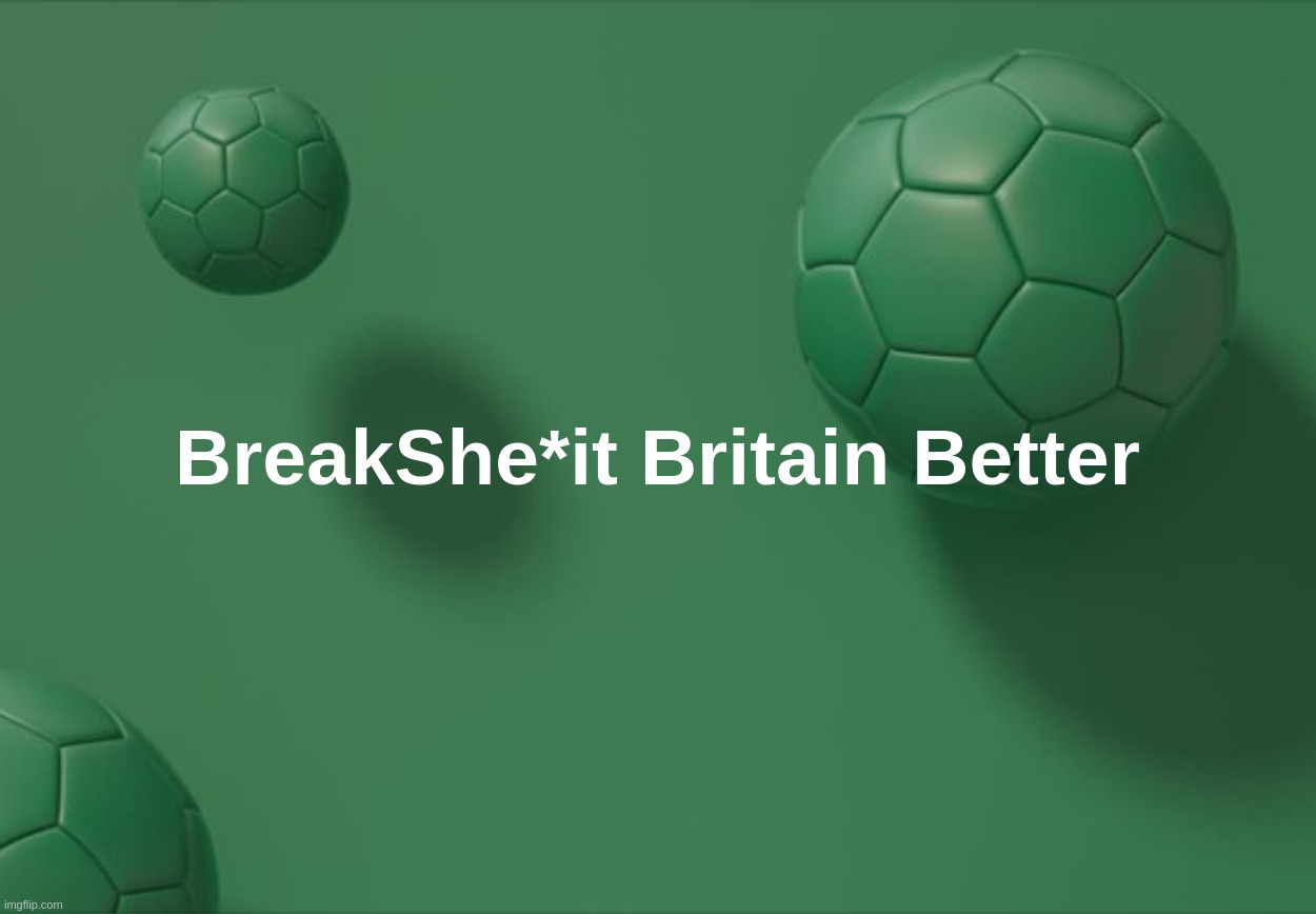 BreakShe*it Britain Better | image tagged in brexit,break,britain,better,build back better,sheit | made w/ Imgflip meme maker