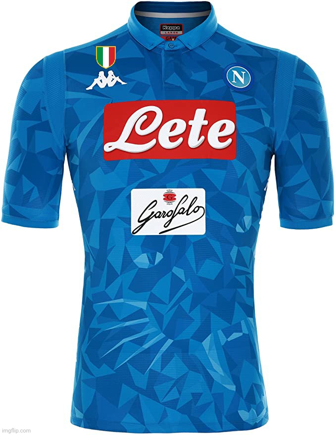 SSC Napoli Jersey 2018-2019 but if they didn't lose points to Fiorentina and Torino | image tagged in memes,napoli | made w/ Imgflip meme maker