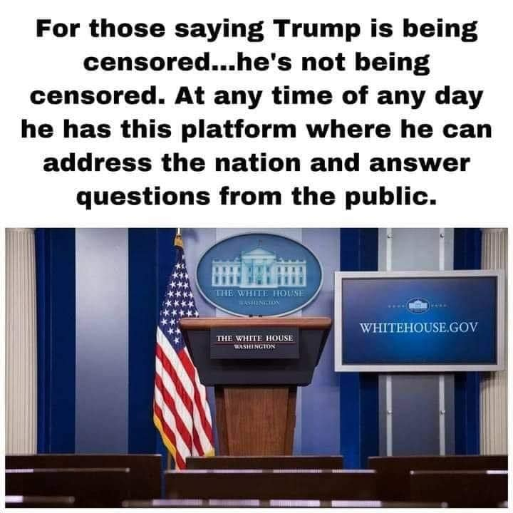 Trump Censored Blank Template Imgflip