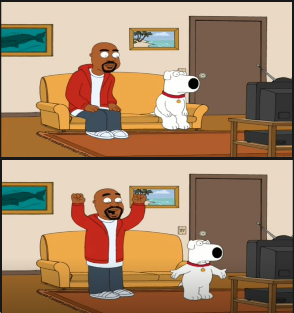 High Quality Family Guy OJ Blank Meme Template