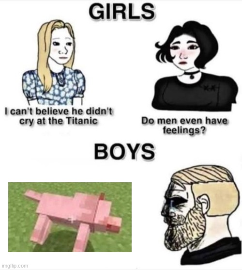 ... | image tagged in do men even have feelings | made w/ Imgflip meme maker