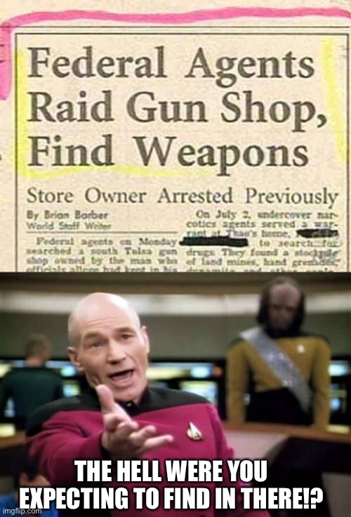 I wish they found candy bars (stupid headline) | THE HELL WERE YOU EXPECTING TO FIND IN THERE!? | image tagged in memes,picard wtf,funny memes,headlines | made w/ Imgflip meme maker