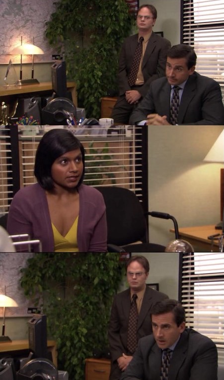 High Quality Kelly the office Blank Meme Template