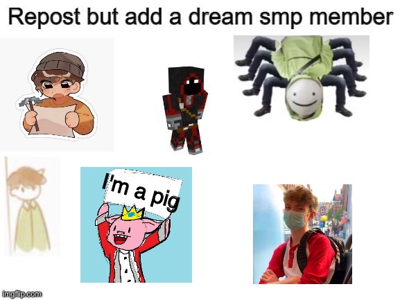 Oki | I'm a pig | image tagged in dream,minecraft,dream smp,smp,technoblade,memes | made w/ Imgflip meme maker