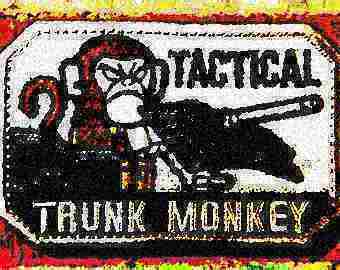 Tactical trunk monkey deep-fried 1 Blank Meme Template