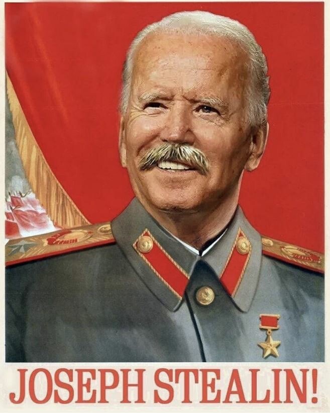 Joe Biden Stalin Blank Meme Template