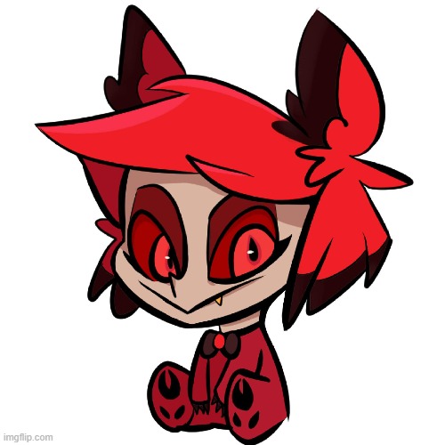 Beby | image tagged in hazbin hotel,alastor | made w/ Imgflip meme maker