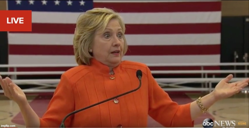 Hillary Clinton IDK | image tagged in hillary clinton idk | made w/ Imgflip meme maker