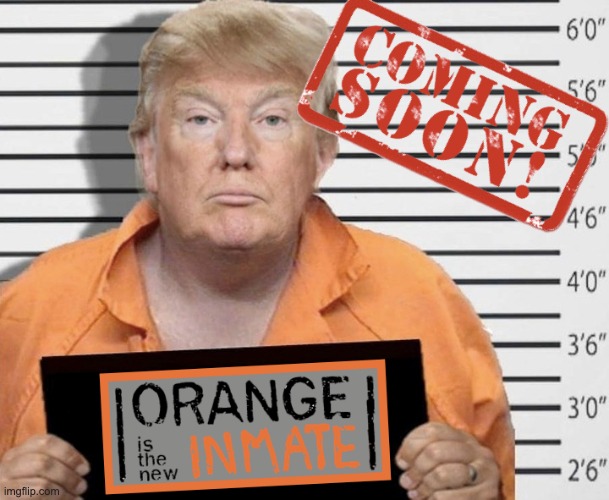 Donald Trump, Orange Is The New Inmate, Coming Soon | image tagged in donaldtrump,orange is the new black,orange is the new inmate,donald trump to jail,arrest trump,charge trump now | made w/ Imgflip meme maker