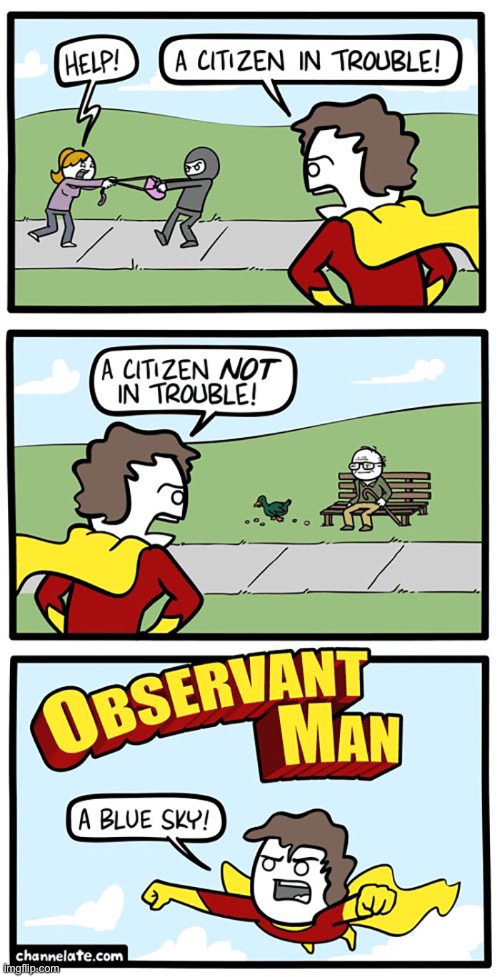 Captain obvious’s lesser known cousin! | image tagged in lol,comics/cartoons | made w/ Imgflip meme maker