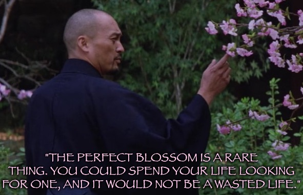 High Quality Last Samurai Katsumoto perfect blossom Blank Meme Template