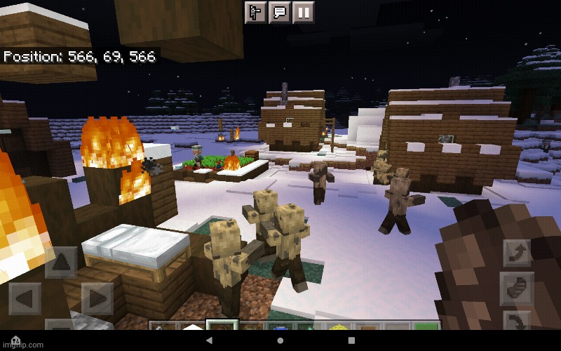 Husk chases villager | image tagged in husk chases villager | made w/ Imgflip meme maker