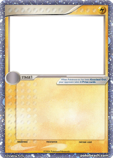 pokemon card Blank Template - Imgflip.