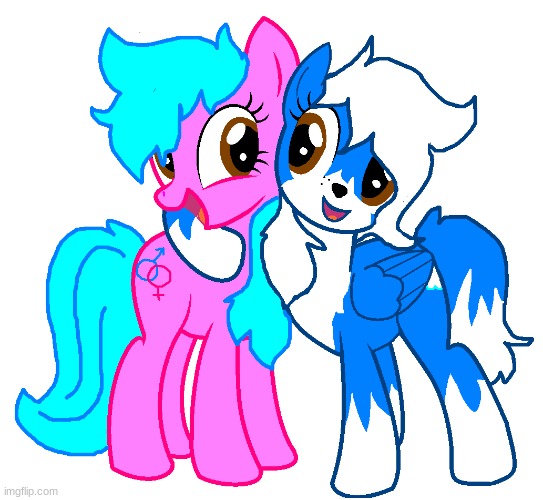 More darmug and Cloud XD | image tagged in i will keep posting this,until darmug,becomes,a,brony | made w/ Imgflip meme maker