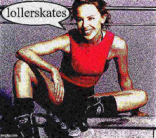 Kylie lollerskates deep-fried 2 Blank Meme Template