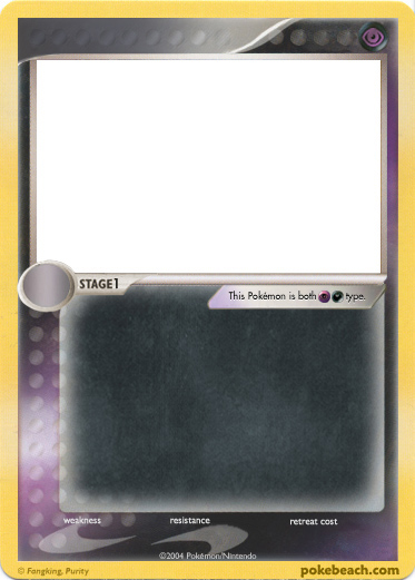 pokemon card Blank Meme Template