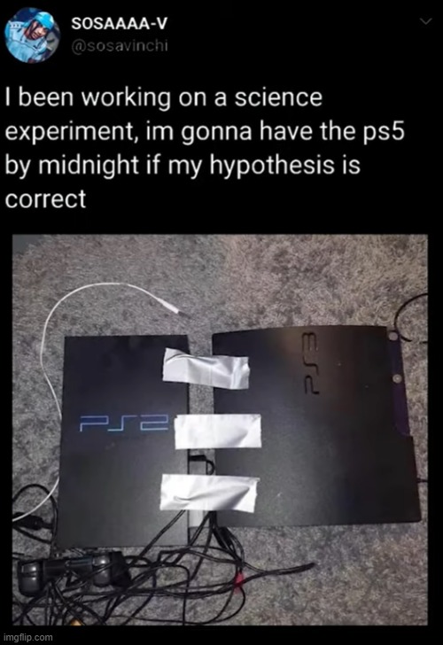 1 Upvote = 1 support | image tagged in memes,funny memes,science,experiment,ps5,oh wow are you actually reading these tags | made w/ Imgflip meme maker