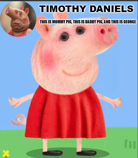 daniels peppa pig template Blank Meme Template