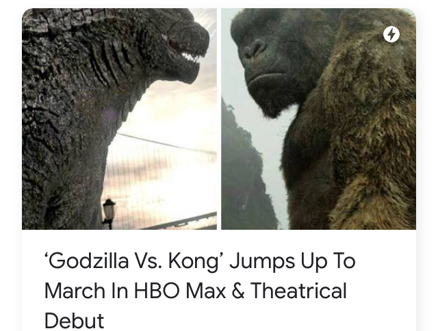 Godzilla vs Kong News Blank Meme Template