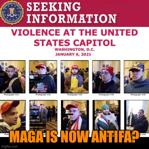 MAGA IS NOW ANTIFA? | made w/ Imgflip meme maker