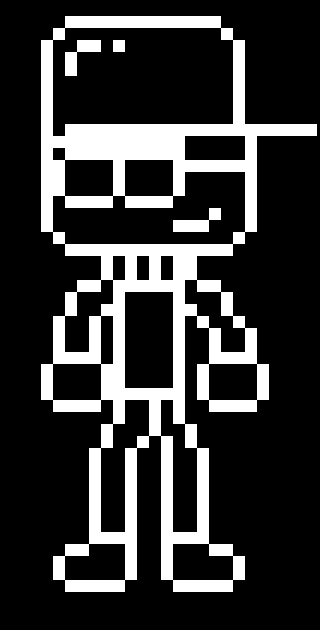 High Quality Dig2China Undertale Sprite Blank Meme Template