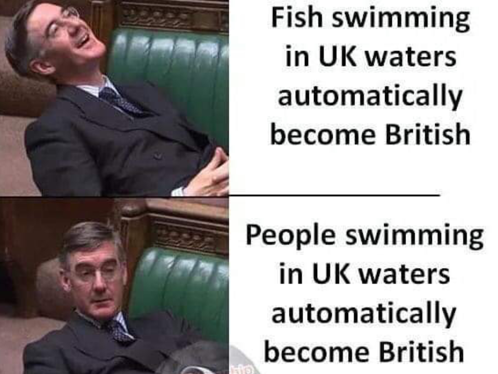 British fish Blank Meme Template