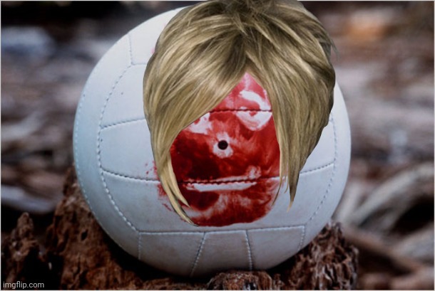 Wilson volleyball Castaway | image tagged in wilson volleyball castaway | made w/ Imgflip meme maker